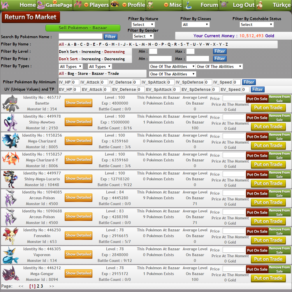 PokemonPets: Online Free MMORPG Game for Pokemon Masters