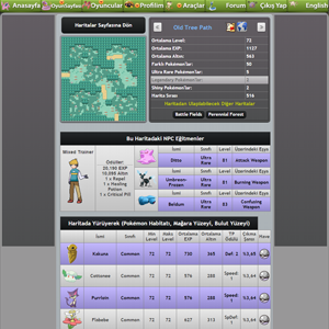 pokemon mmo rpg game PokemonPets pokemon maps routes details page hd gameplay screenshot