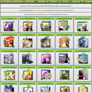 pokemon mmo rpg game PokemonPets profile game avatars page hd gameplay screenshot