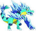 Monster Shiny-Mega-Feraligatr-Frozen