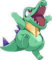 Monster Shiny-Totodile