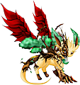 Monster Mega-Leafeon-Dragon