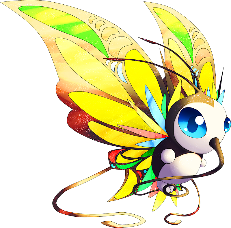 ID: 10267 Pokémon Shiny-Mega-Beautifly www.pokemonpets.com - Online RPG Pokémon Game