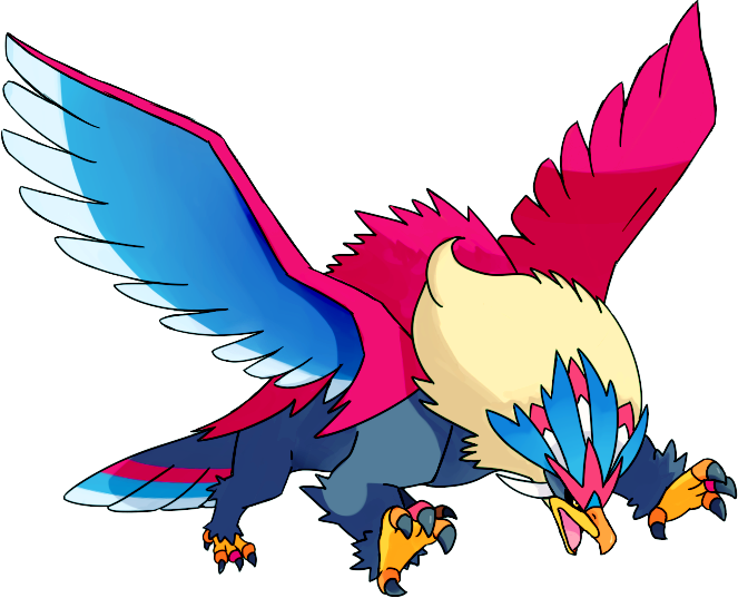 Pokemon 10628 Shiny Mega Braviary Pokedex: Evolution, Moves