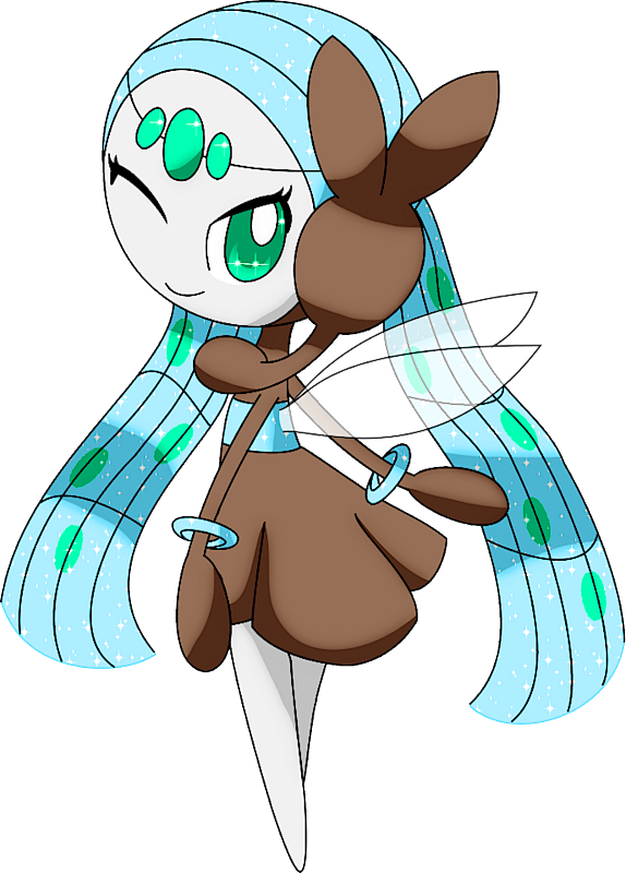 Meloetta's song of love  Pokemon, Mythical pokemon, Pokemon art