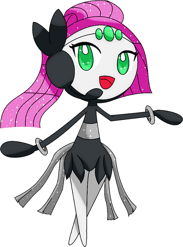 Meloetta's song of love  Pokemon, Mythical pokemon, Pokemon art