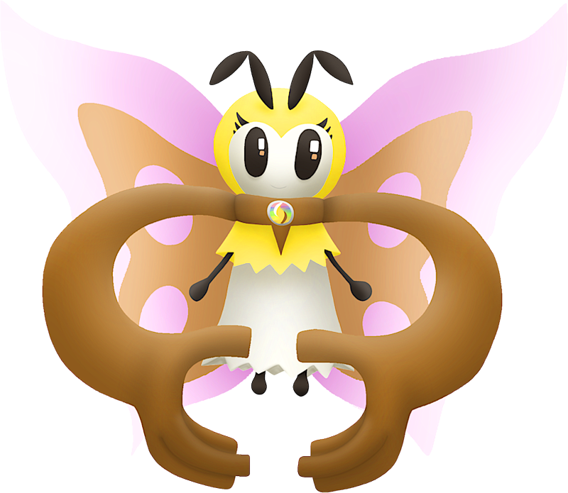 ID: 10743 Pokémon Shiny-Mega-Ribombee www.pokemonpets.com - Online RPG Pokémon Game