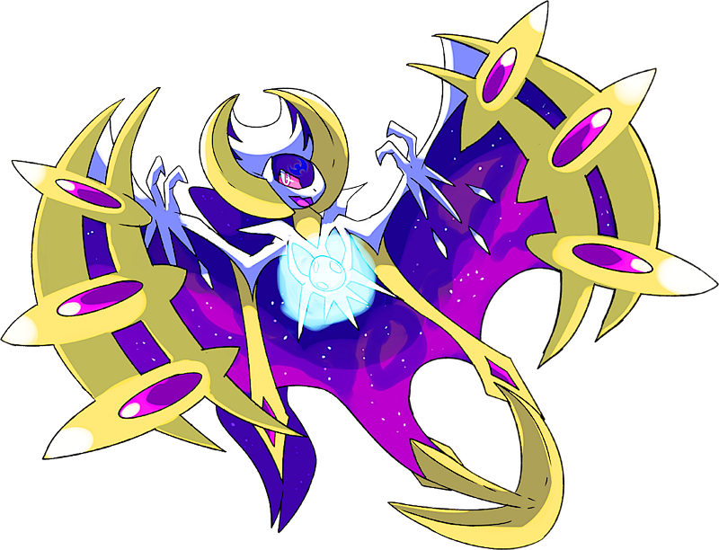 Lunala type, strengths, weaknesses, evolutions, moves, and stats