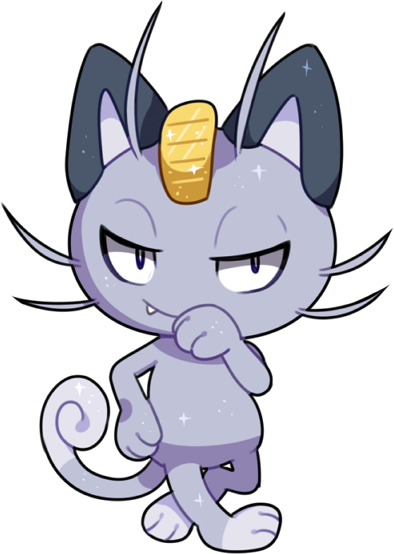 ID: 18052 Pokémon Shiny-Alolan-Meowth www.pokemonpets.com - Online RPG Pokémon Game