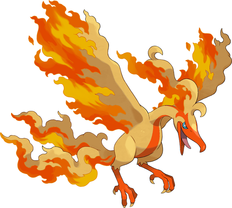 Pokemon 146 Moltres Pokedex: Evolution, Moves, Location, Stats