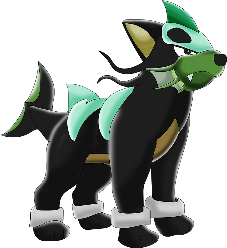 Pokemon 18228 Shiny Alolan Houndour Pokedex: Evolution, Moves, Location