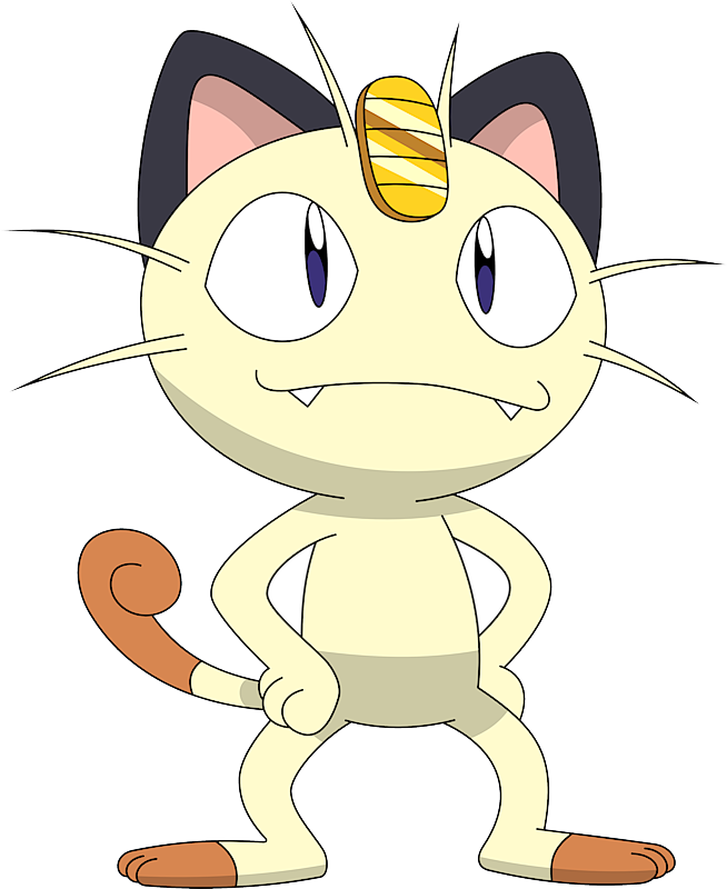ID: 2052 Pokémon Shiny-Meowth www.pokemonpets.com - Online RPG Pokémon Game