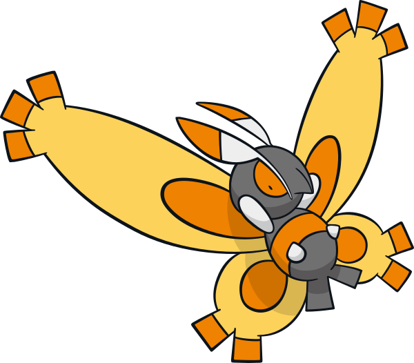 ID: 2414 Pokémon Shiny-Mothim www.pokemonpets.com - Online RPG Pokémon Game