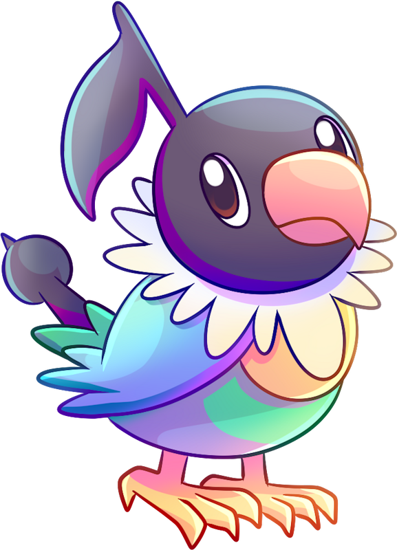 Pokemon 2441 Shiny Chatot Pokedex Evolution Moves Location Stats