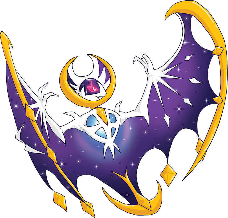 Lunala type, strengths, weaknesses, evolutions, moves, and stats