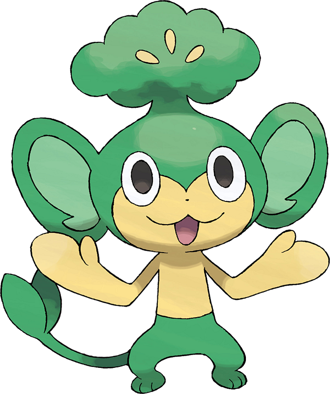 Tipos de Pokémon Kanto Pansage, pokemon, grama, fauna, aço png