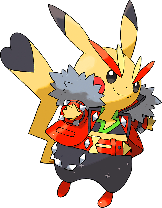 ID: 6025 Pokémon Shiny-Pikachu-Rockstar www.pokemonpets.com - Online RPG Pokémon Game