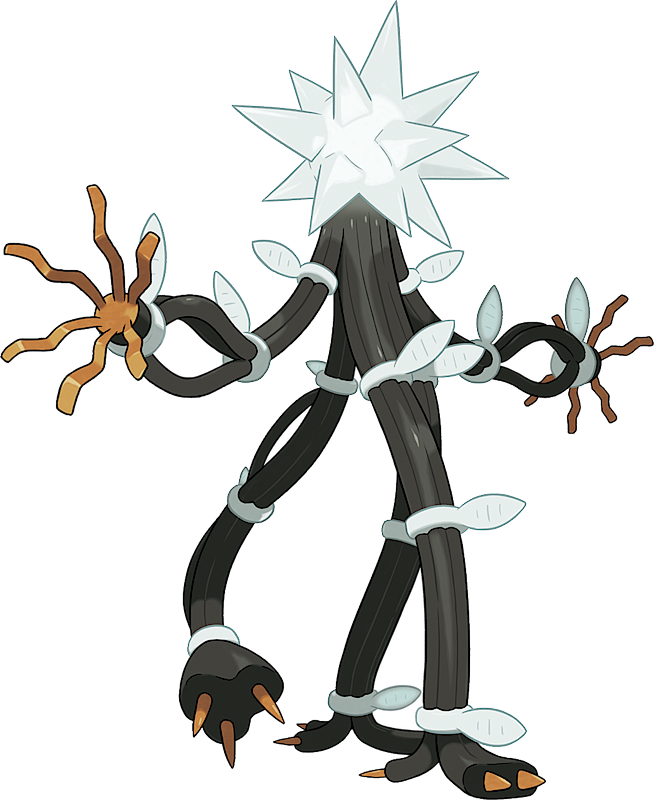 Nihilego, a rock-type Ultra Beast and Xurkitree, an electric-type Ultr