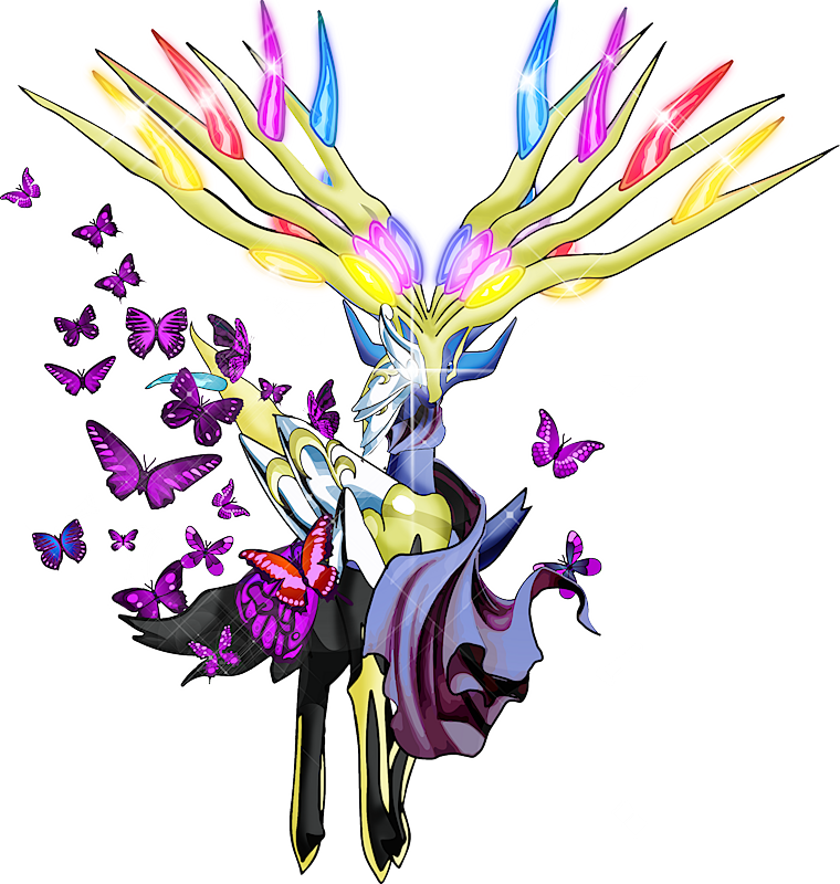 pokemon x and y legendary xerneas