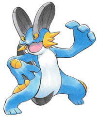 Pokemon 2260 Shiny Swampert Pokedex: Evolution, Moves, Location, Stats