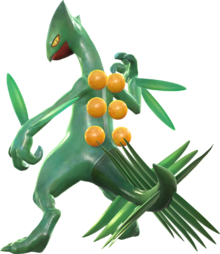 Sceptile - #254 -  Pokédex