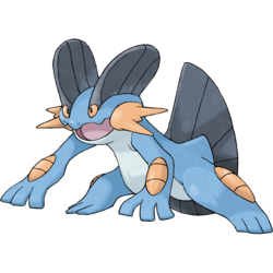 Pokemon 2260 Shiny Swampert Pokedex: Evolution, Moves, Location, Stats