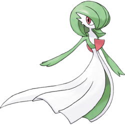 gardevoir, mega gardevoir, gallade, and mega gallade (pokemon) drawn by  monya