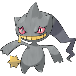 Pokemon 10354 Shiny Mega Banette Pokedex: Evolution, Moves, Location, Stats