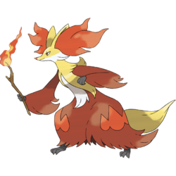 Pokemon 8655 Mega Delphox Pokedex: Evolution, Moves, Location, Stats