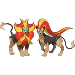 Pokemon 8668 Mega Pyroar Pokedex: Evolution, Moves, Location, Stats