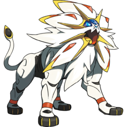 Pokemon - Solgaleo(with cuts and as a whole)