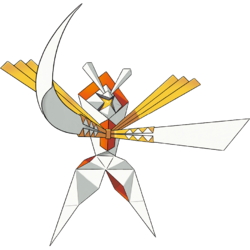 Mega Kartana by Shin Art  Pokemon, Pokemon regions, Mega evolution