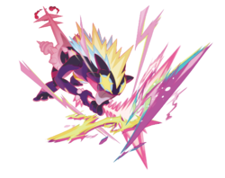 ◓ Pokédex Completa: Toxtricity (Pokémon) Nº 849