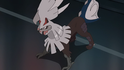 Mundo Pokémon - 773- Silvally. Tipo: inseto. Evolução: Estágio Final.  Histórico: Com a memória de inseto, seus instintos naturais se aprimoram.  Ao encontrar um parceiro em quem confia, destrói deliberadamente o  dispositivo