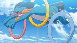 How come Swampert is weak against Eletric-types (cards) as card, when it's  a Water-Ground type, but still anywhere else like anime and games, it is  immune? *just noticed after two months. :