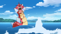 Pokemon 10130 Shiny Mega Gyarados Pokedex: Evolution, Moves, Location, Stats