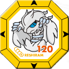 Pokemon 10643 Shiny Mega Reshiram Pokedex: Evolution, Moves, Location, Stats