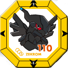 Pokemon 10644 Shiny Mega Zekrom Pokedex: Evolution, Moves