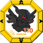 Pokemon 2644 Shiny Zekrom Pokedex: Evolution, Moves, Location, Stats