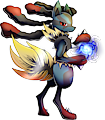 request shiny female lucario, Pokéshot's