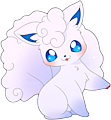 Monster Shiny-Alolan-Vulpix Monster Shiny-Alolan-Vulpix
