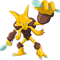 ◓ Pokédex Completa: Alakazam (Pokémon) Nº 065