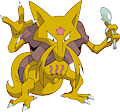 PokemonPets Pokédex entry for #65 Alakazam: evolution, stats, moves,  location, type weaknesses, data, other fo…