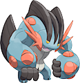 Pokemon 2260 Shiny Swampert Pokedex: Evolution, Moves, Location, Stats