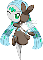 Pokemon 4090 Meloetta Pirouette Pokedex: Evolution, Moves