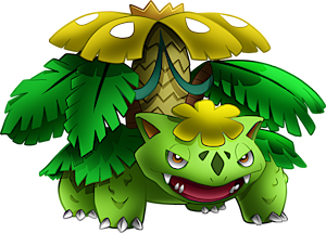 Shiny Venusaur ( Bulbasaur Evolution ) Pokemon Trade Go