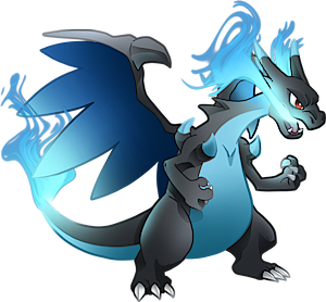 Shiny Charizard - firered version - Shiny rare Charizard