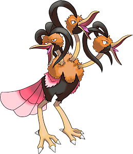 Pokemon 10085 Shiny Mega Dodrio Pokedex: Evolution, Moves, Location, Stats