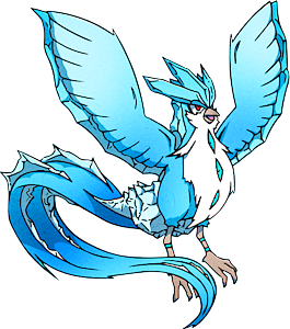 The Shiny forms of Galarian Articuno, Zapdos, Moltres are very
