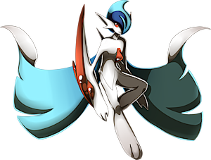 Mega Gallade & Shiny Mega Gardevoir, Gardevoir